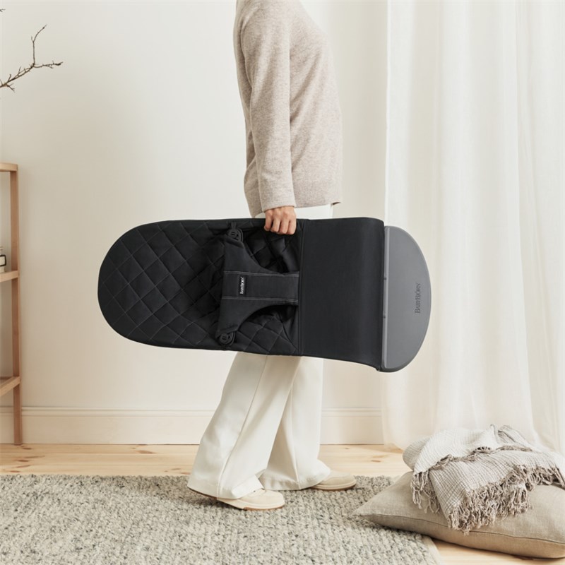 BABYBJORN BLISS COTTON CLASSIC QUILT LEŽALJKA-BLACK