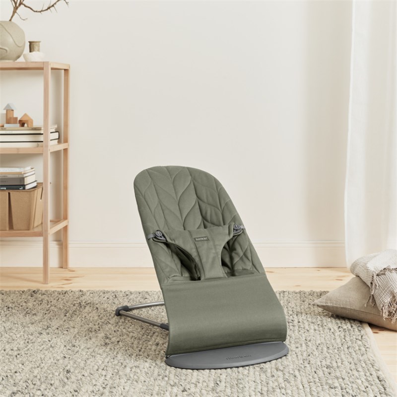 BABYBJORN BLISS WOVEN PETAL LEŽALJKA-DARK GREY