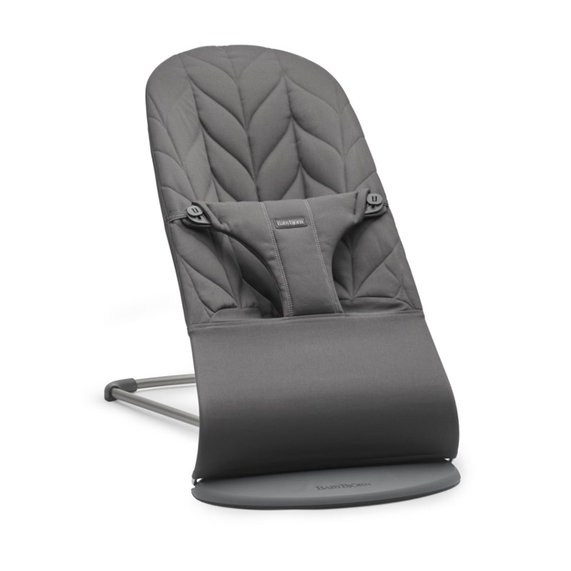 BABYBJORN BLISS WOVEN PETAL QUILT LEŽALJKA,ANTHRACITE