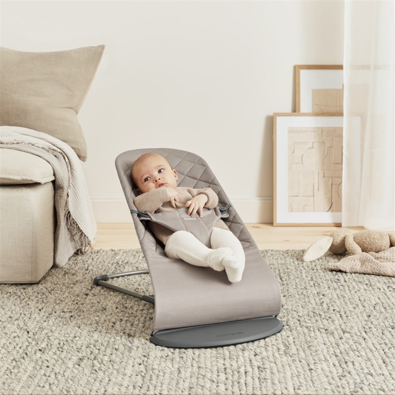 BABYBJORN BLISS WOVEN C-QUILT,SAND-GREY SA GOOGLY EYES IGRAČ