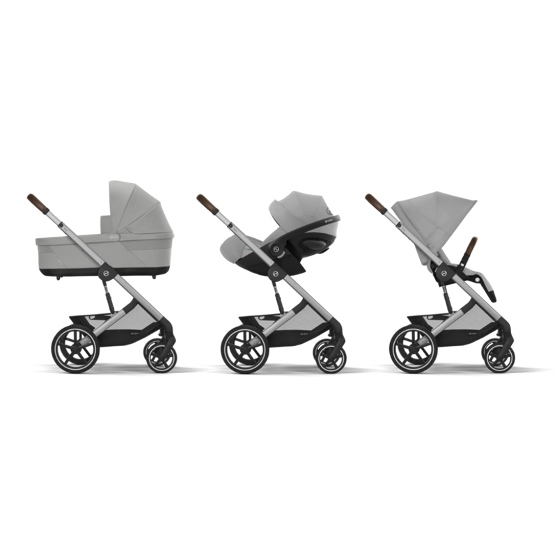 CYBEX KOLICA BALIOS S LUX SLV B STONE GREY SET 3IN1
