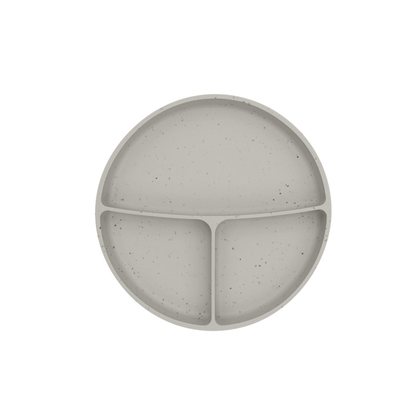 KIKKA BOO SILIKONSKI TANJUR SA PREGRADAMA PLATINUM, SAND