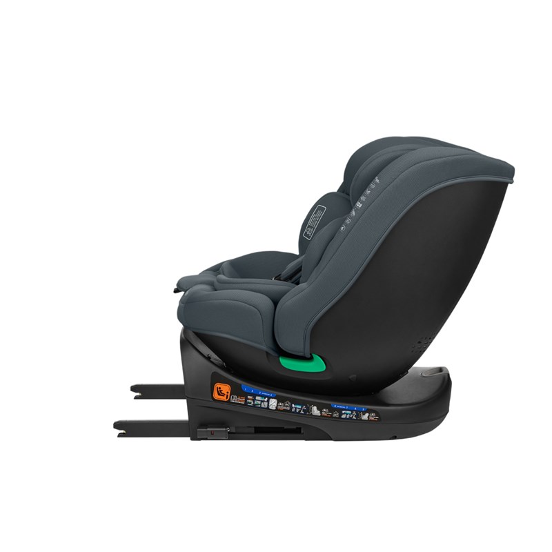 KIKKA BOO AUTOSJEDALICA I-ROUND,I-SIZE,40-150CM,DARK GREY