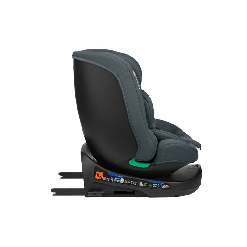 KIKKA BOO AUTOSJEDALICA I-ROUND,I-SIZE,40-150CM,DARK GREY