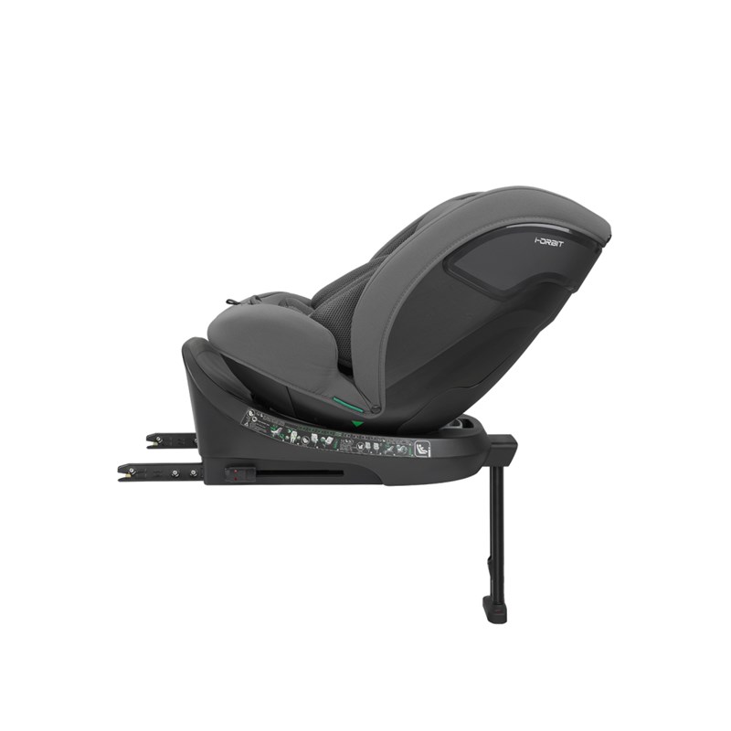 KIKKA BOO AUTOSJEDALICA I-ORBIT,I-SIZE,40-150CM,DARK GREY