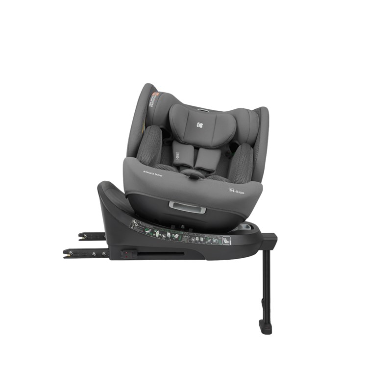 KIKKA BOO AUTOSJEDALICA I-ORBIT,I-SIZE,40-150CM,DARK GREY