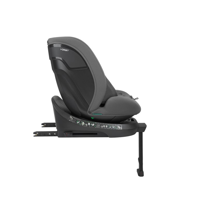 KIKKA BOO AUTOSJEDALICA I-ORBIT,I-SIZE,40-150CM,DARK GREY