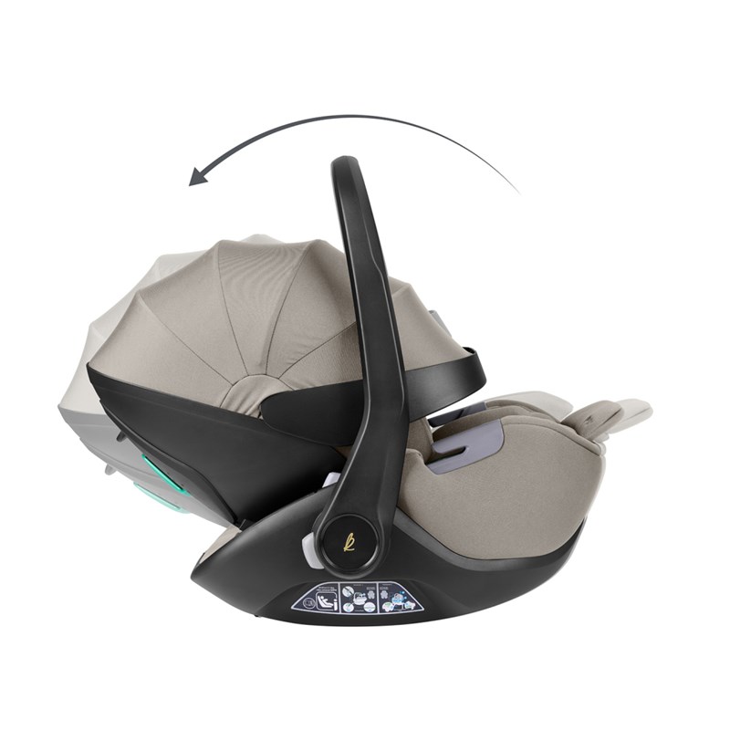 KIKKA BOO I-CLASS PLUS,I-SIZE,AUTOSJEDALICA 40-105CM,CHAMPAG