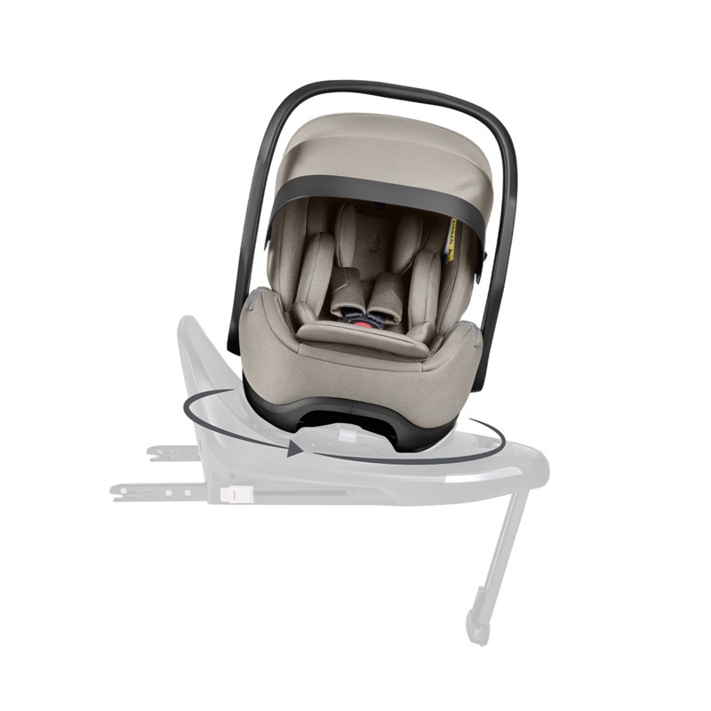 KIKKA BOO I-CLASS PLUS,I-SIZE,AUTOSJEDALICA 40-105CM,CHAMPAG