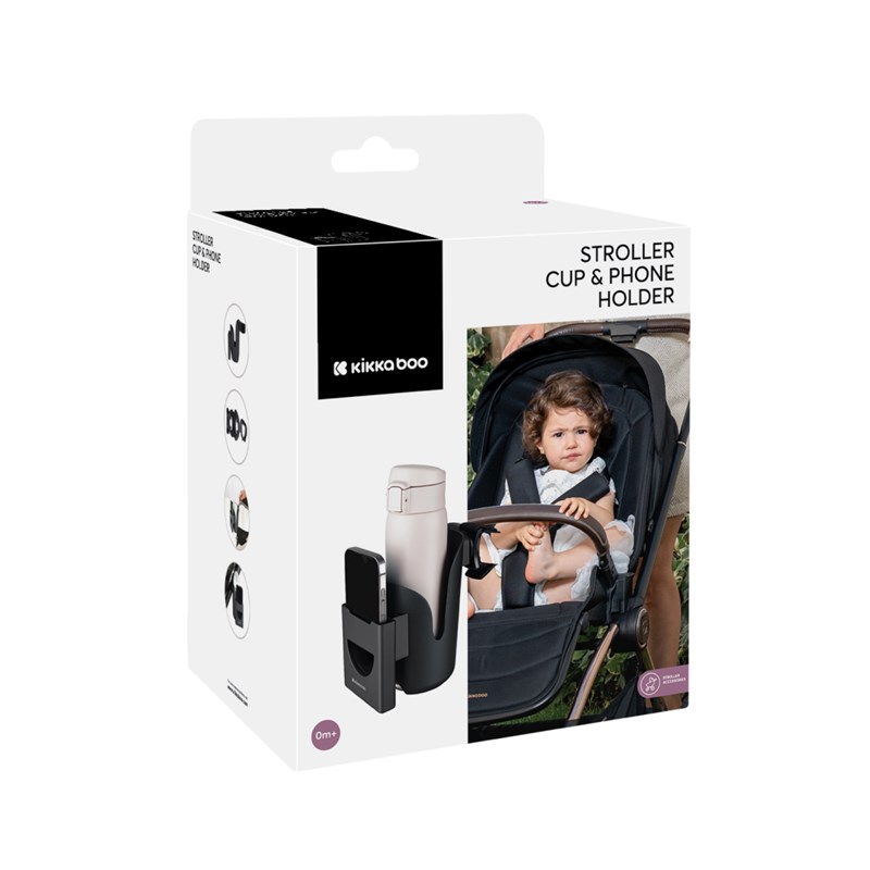 KIKKA BOO DRŽAČ ZA ČAŠU/BOČICU SA DIJELOM ZA MOBITEL