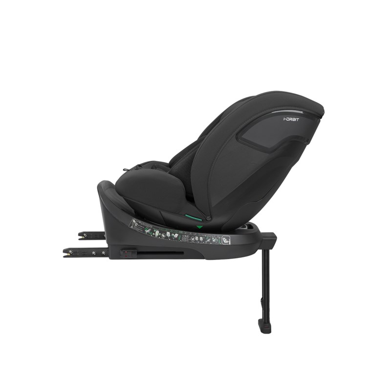 KIKKA BOO I-ORBIT,I-SIZE,AUTOSJEDALICA 40-150CM,BLACK