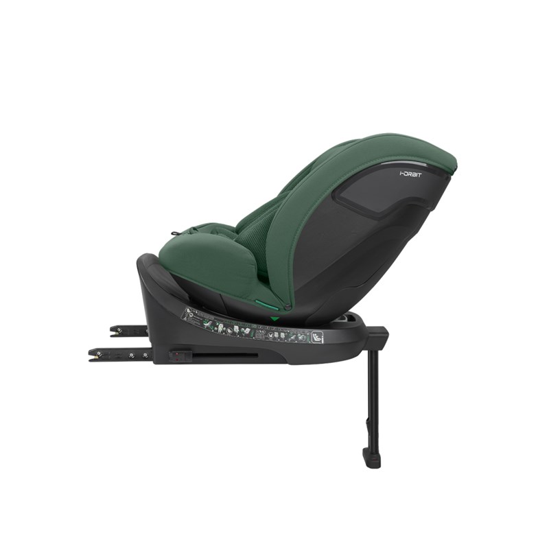 KIKKA BOO I-ORBIT,I-SIZE, AUTOSJEDALICA 40-150CM, ARMY GREEN