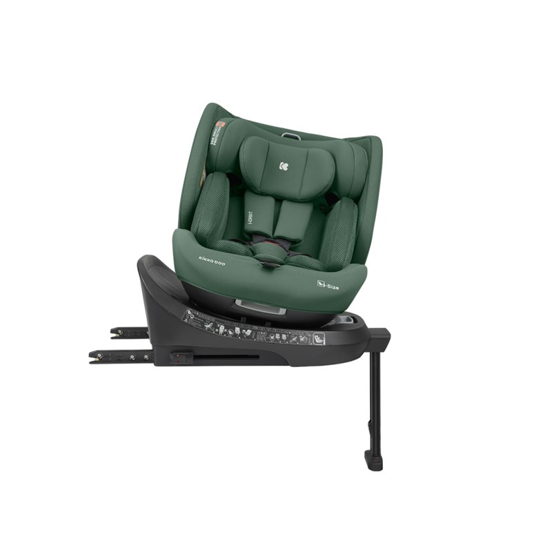 KIKKA BOO I-ORBIT,I-SIZE, AUTOSJEDALICA 40-150CM, ARMY GREEN