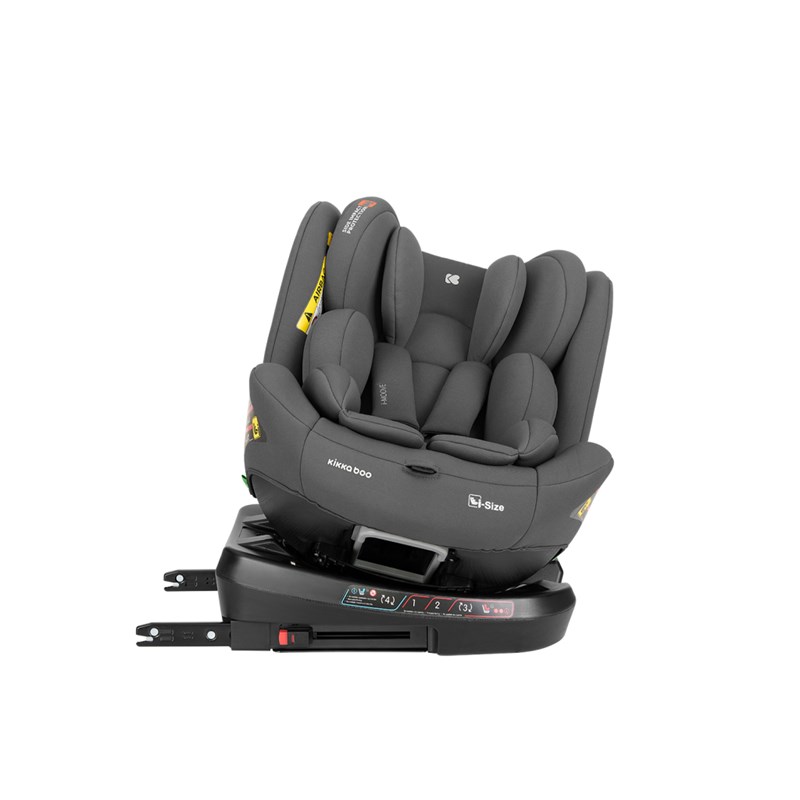 KIKKA BOO I-MOOVE 2,I-SIZE,AUTOSJEDALICA 40-150CM,DARK GREY