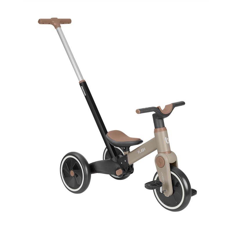 KIKKA BOO FLASH,TRICIKLO 5U1,BEIGE