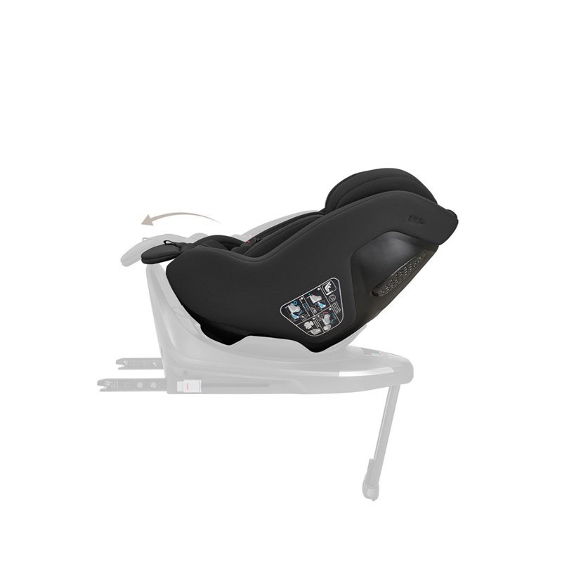 KIKKA BOO I-CLASS,I-SIZE,AUTOSJEDALICA 40-87CM,GOYA NOIR