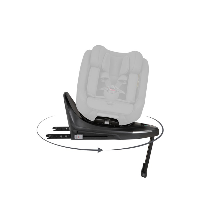 KIKKA BOO I-CLASS ISOFIX BAZA 360,ROTIRAJUĆA