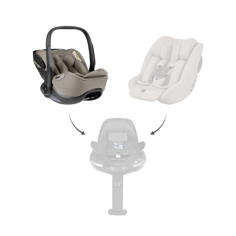 KIKKA BOO I-CLASS,I-SIZE,AUTOSJEDALICA 40-87CM,GOYA CHAMPAGN