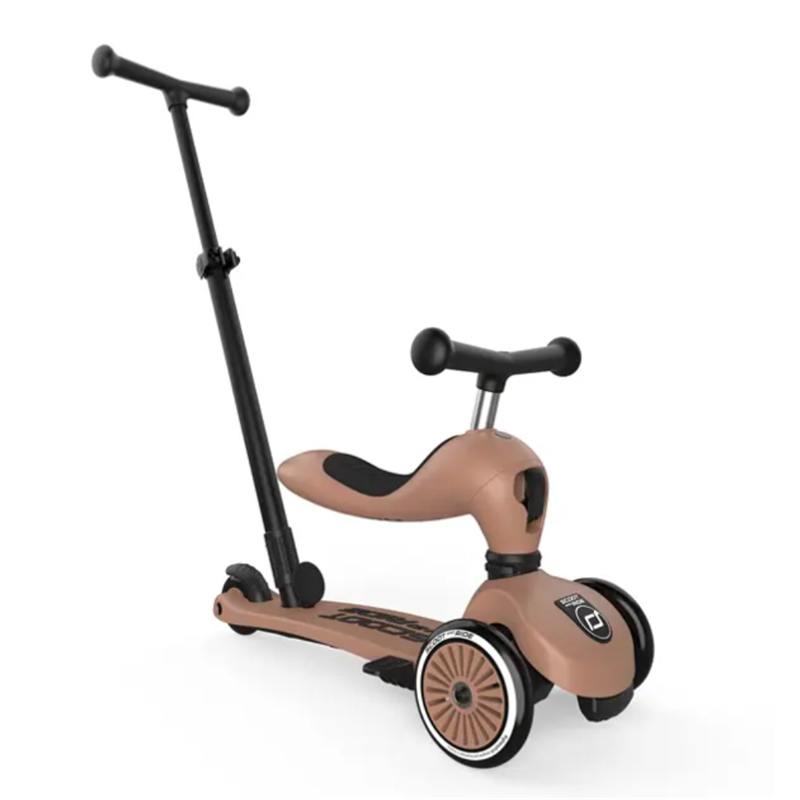 SCOOT AND RIDE HIGHWAYKICK 1 PUSH AND GO MOCHA