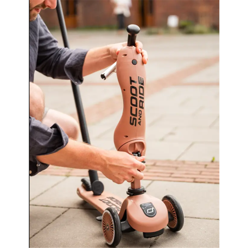 SCOOT AND RIDE HIGHWAYKICK 1 PUSH AND GO MOCHA