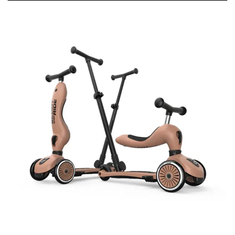 SCOOT AND RIDE HIGHWAYKICK 1 PUSH AND GO MOCHA