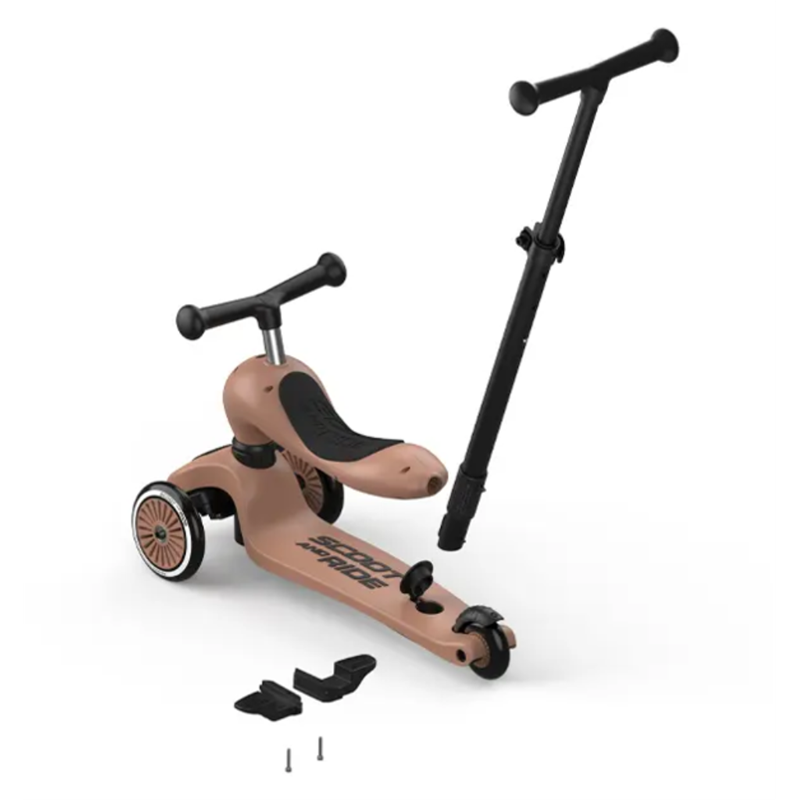 SCOOT AND RIDE HIGHWAYKICK 1 PUSH AND GO MOCHA