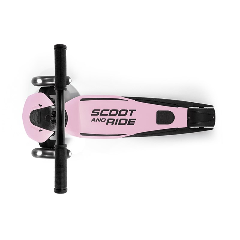 SCOOT AND RIDE HIGHWAYKICK 5 LED ROSE