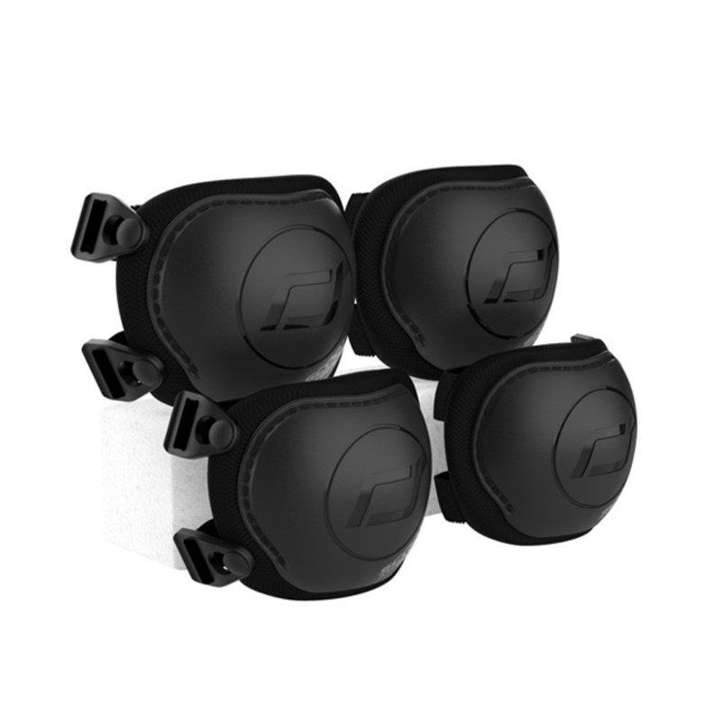 SCOOT AND RIDE ŠTITNICI ZA LAKTOVE I KOLJENA XXS BLACK